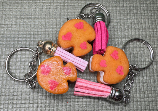 Mushroom Sandwich Cookie Charm