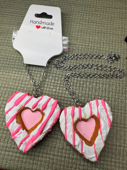 Doughnut Hearts Charm